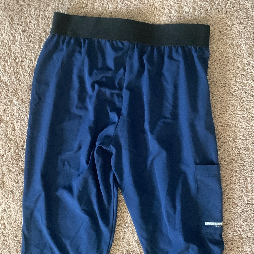 Navy Sketchers Scrub Pants